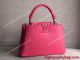 2017 Top Grade Fake Louis Vuitton CAPUCINES PM Womens Rose Handbag for sale (8)_th.jpg